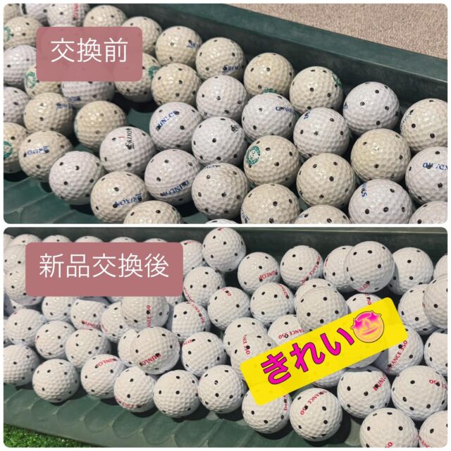 新しい年を迎え、ベストスイングゴルフのボールを全て新しいものに変え、さらにロッカールームに個人用ロッカー（右側）を設置しました。クラブケース、シューズ、着替え等保管しておけます。